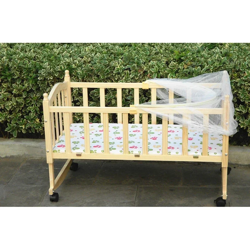 Giường Cũi Em Bé Lưới Chống Muỗi Cho Ngủ Giường Lưới Cho Bé Ngoài Trời Cũi Gấp Di Động Cho Bé Kiêm Giá Đỡ Bao