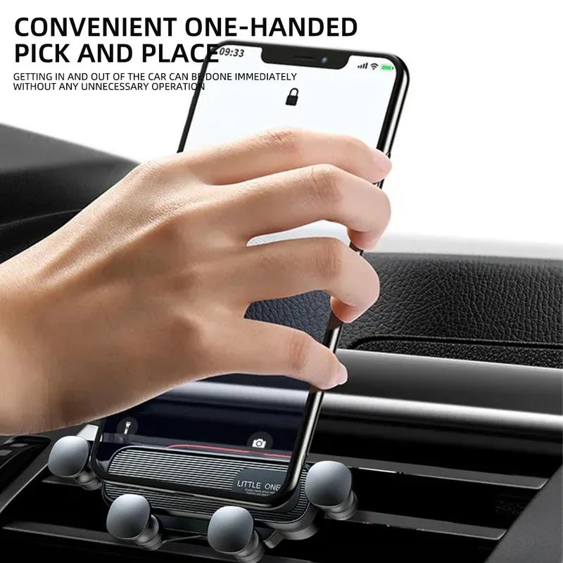 Suporte do telefone do carro clipe de ventilação de ar montagem universal suporte móvel para gps compatível com iphone 13/12 pro xiaomi samsung