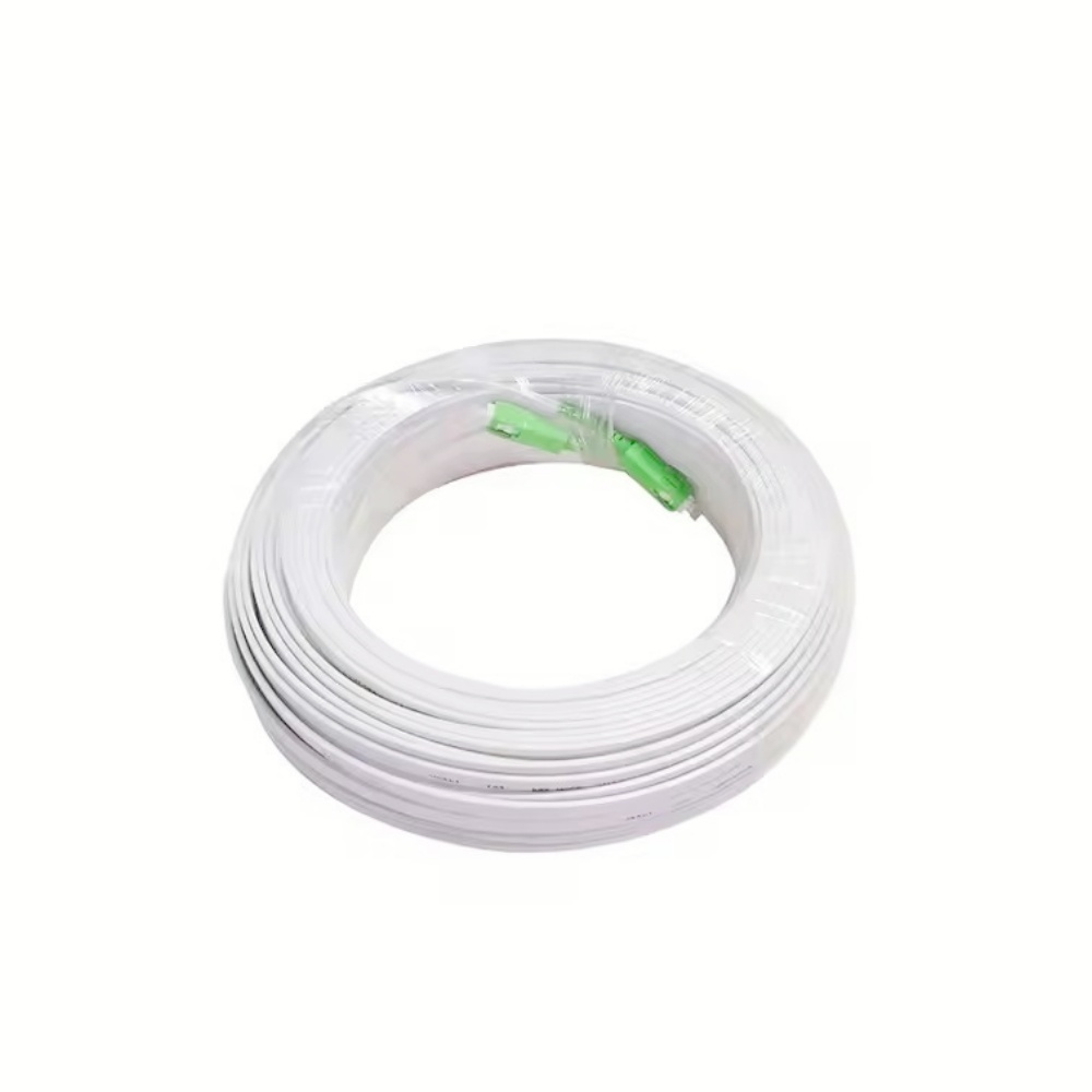 Cabo de extensão de fibra ótica APC SC para SC ótico monomodo de 1 núcleo G657A1 para ambientes interiores, cabo de ligação de fibra ótica de 3 m/5 m/10 m/15 m/20 m