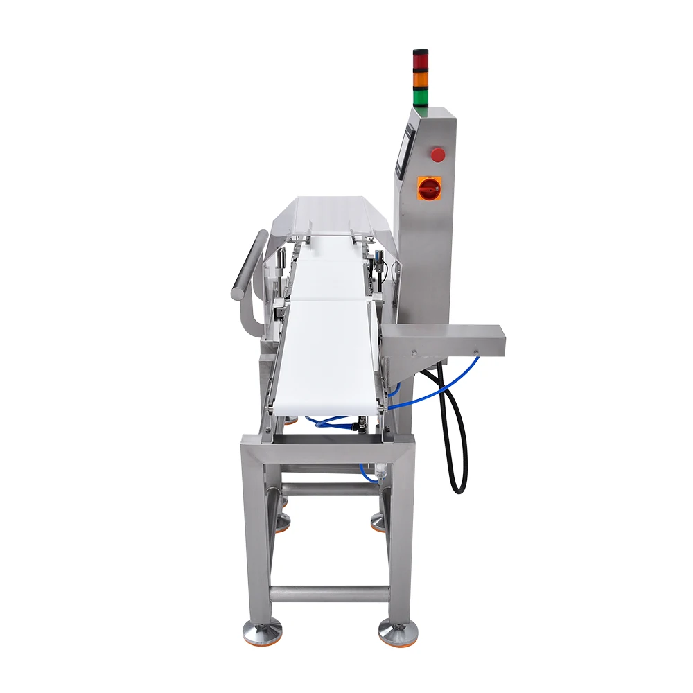 2024 Hot Sale High Speed With rejector Check Weigher Automatic Detection Of Product Weight For Food Processing Industry