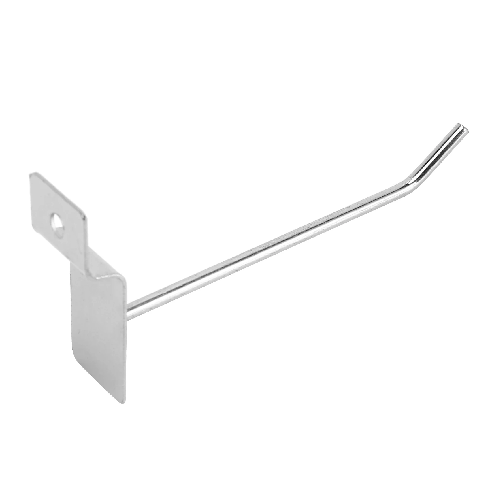 25 x Single Hook Pin Shop Display Fitting Hanger 100mm