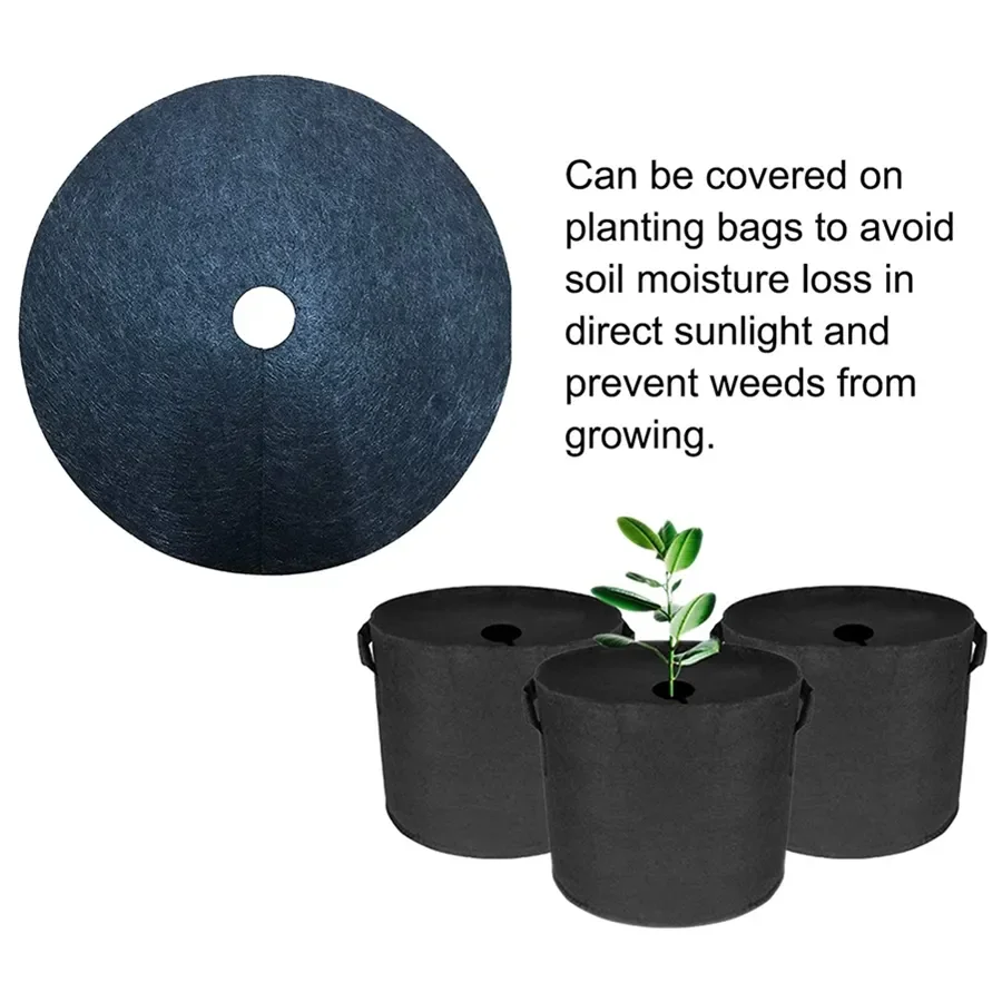 ไม่ทอต้นไม้ Mulch แหวน Weeding Barrier,Protector MAT,พืช,ป้องกันหญ้า,สวนผ้าควบคุมวัชพืช,15 ซม.-82 ซม.