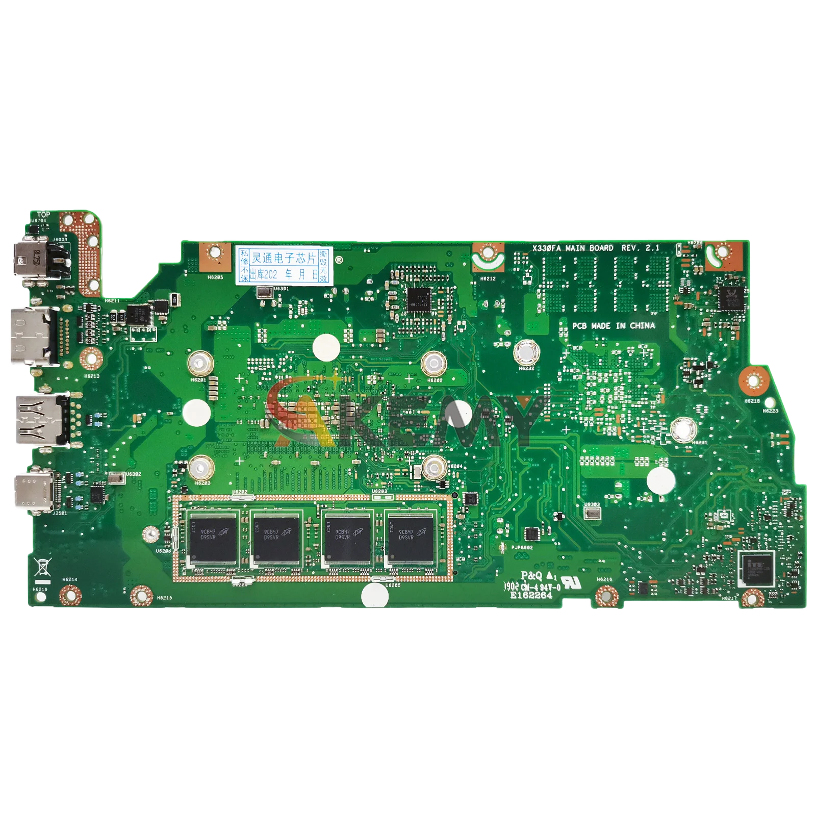 Motherboard Laptop X330FA Untuk ASUS VivoBook K330F X330F V330F X330FL S330F I330FA X330FN R330F Mainboard Dengan CPU I3 I5 I7 stk