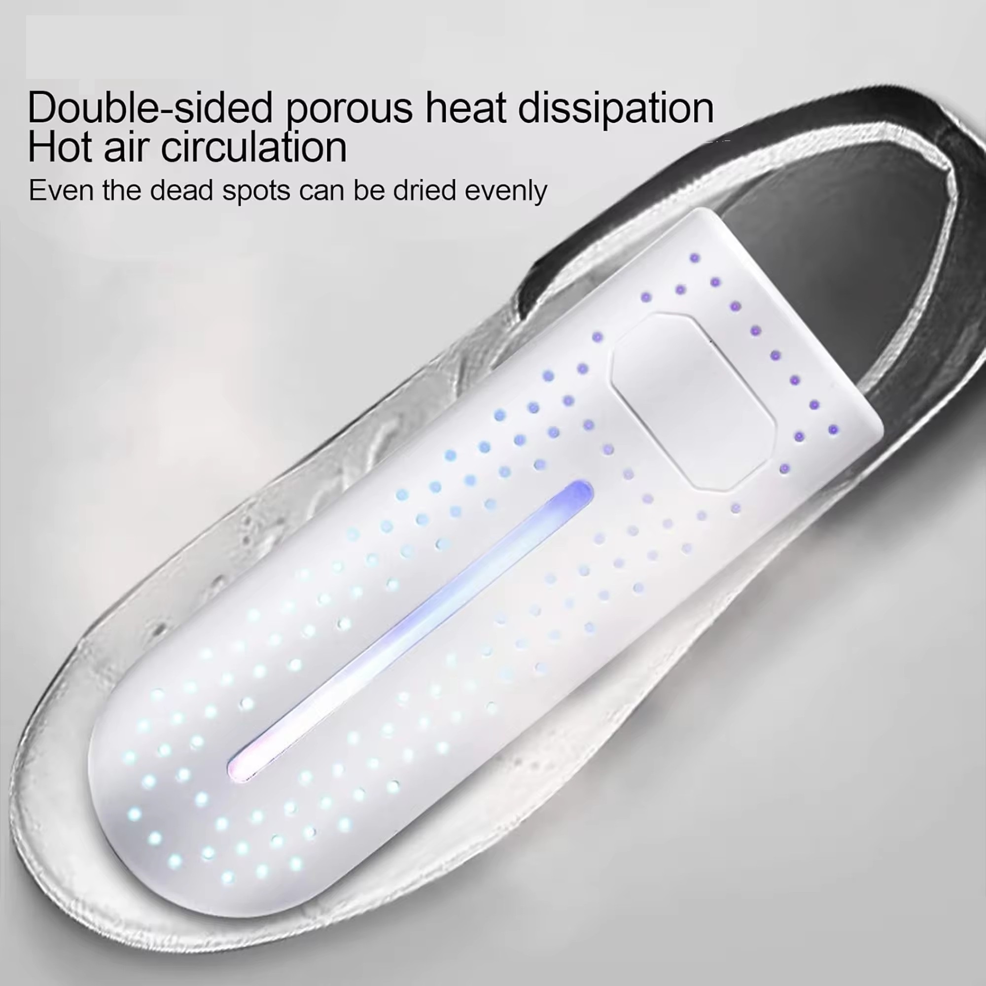 Shoe Dryers UV Sterilization Dehumidification Portable Shoe Rack Heater Deodorizer Dehumidifier Device Quick Drying Shoe Dryer