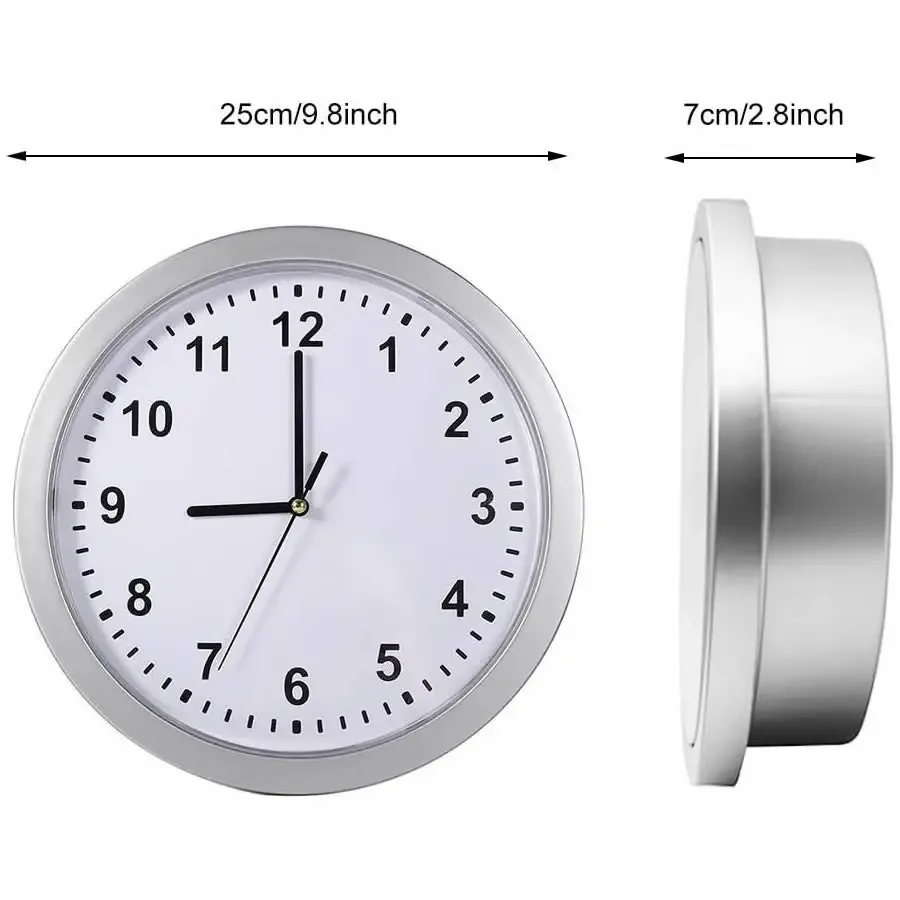 ซ่อนปลอดภัย Wall CLOCK Sight Secret ปกปิด Store ซ่อนเงินสดเครื่องประดับคีย์ Valueables ตู้เซฟสําหรับตกแต่งโฮมออฟฟิศปลอดภัย