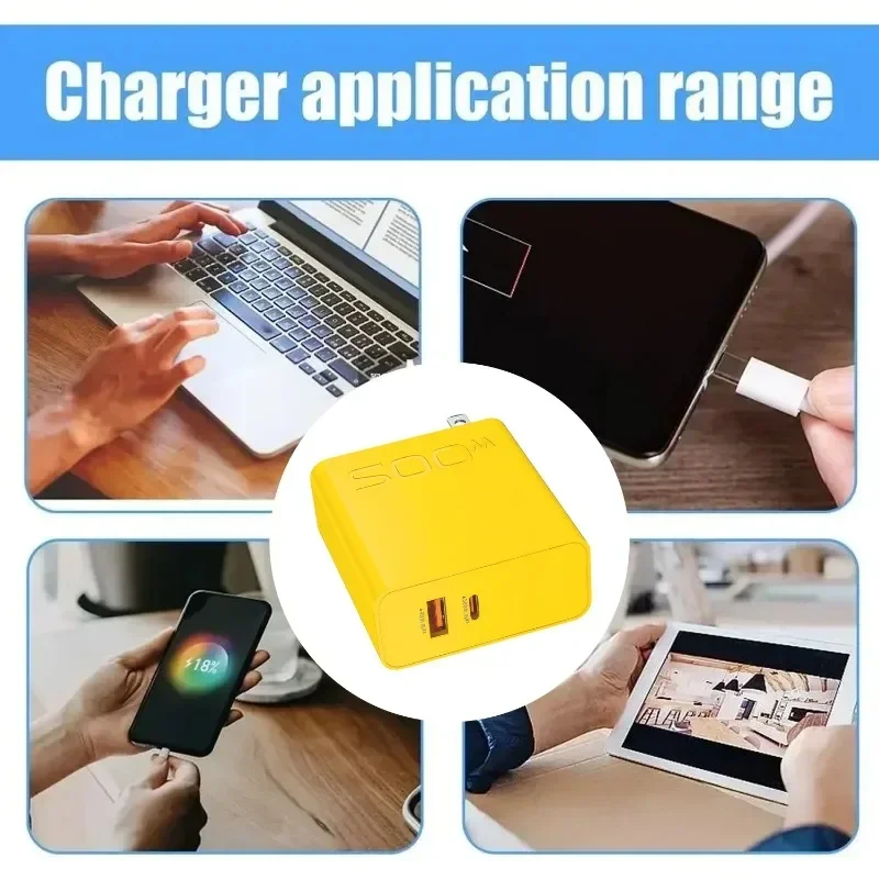 Xiaomi 200W 2-In-1 Ultra Fast Charger USB PD Type C Quick GaN Phone Charger For Iphone Huawei Samsung EU US Plug ﻿Wall Adapter