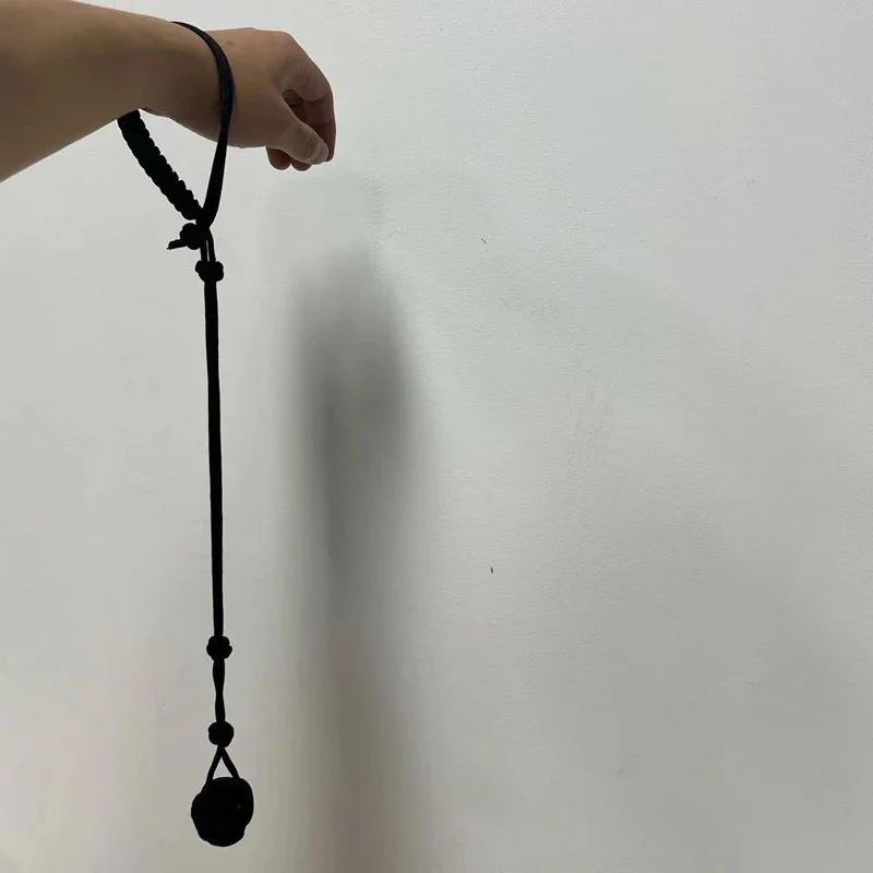 2024 NEW 60cm Outdoor EDC Portable Multifunction Monkey Fist Keychain Car Window Breaker Tools Self Defense Rope Steel Ball