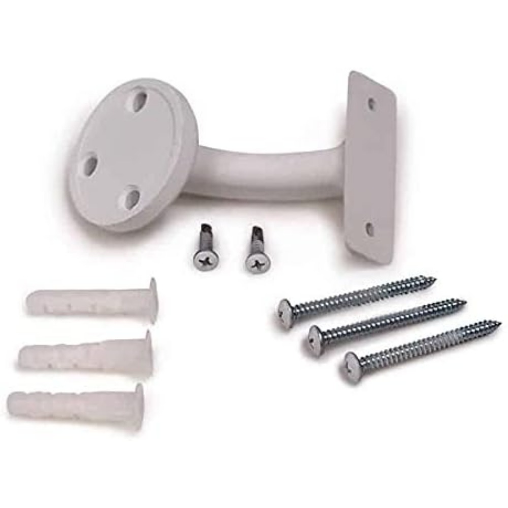 DHR 11' Handrail Section with Mounts - White Sand - Stair Handrail - USA Made Railing- Easy to Install Handrails for Outdoor & I