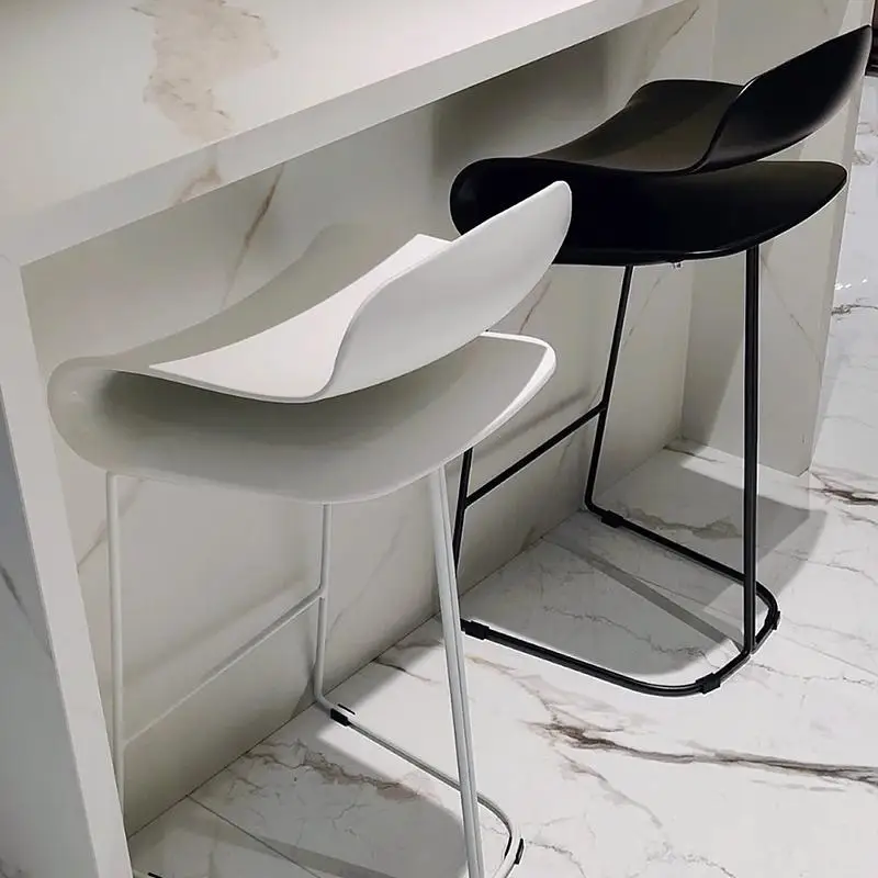 Retro Design เก้าอี้บาร์แผนกต้อนรับสบายปาร์ตี้ผ่อนคลายเก้าอี้สูงโมเดิร์น Minimalist ผู้ใหญ่ Taburetes De Bar เฟอร์นิเจอร์