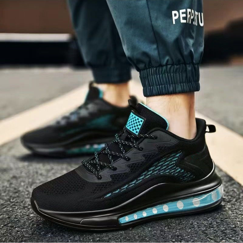 Nieuwe lente en herfst zachte zolen hardlopen heren mesh ademende casual sportschoenen heren kokosnoot trendy schoenen herenschoenen