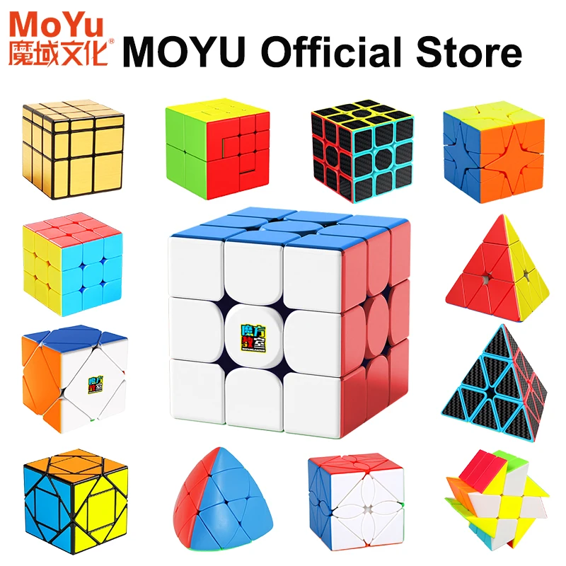 MoYu Gương Ma Thuật Cube Rubick 3X3 Đặc Biệt Rubix Chuyên Nghiệp 3X3X3 Tốc Độ Câu Đố Thần Tài Trẻ Em của Đồ Chơi Miễn Phí Vận Chuyển Rubick Cubo