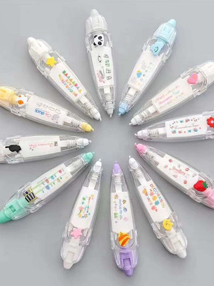 1 nastro correttore dal design meccanico Kawaii carino: perfetto per decorare diari e materiale scolastico