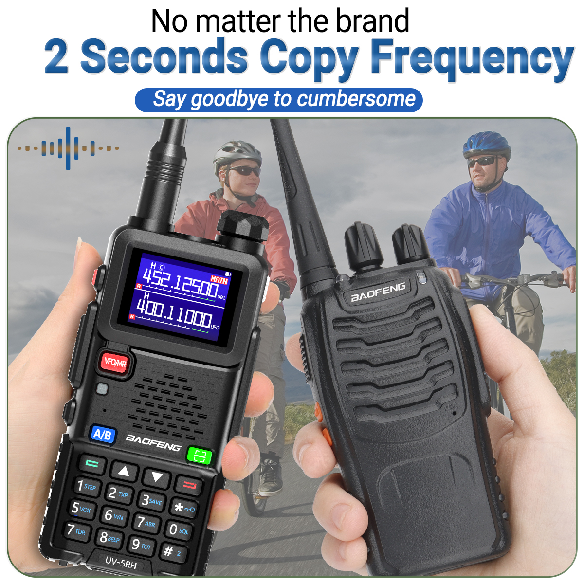 UV-5RH Pro Max 15W Air Band Walkie Talkie Drahtlose Kopier frequenz Typ C Noaa Langstrecken Baofeng 5rm Amateurfunk