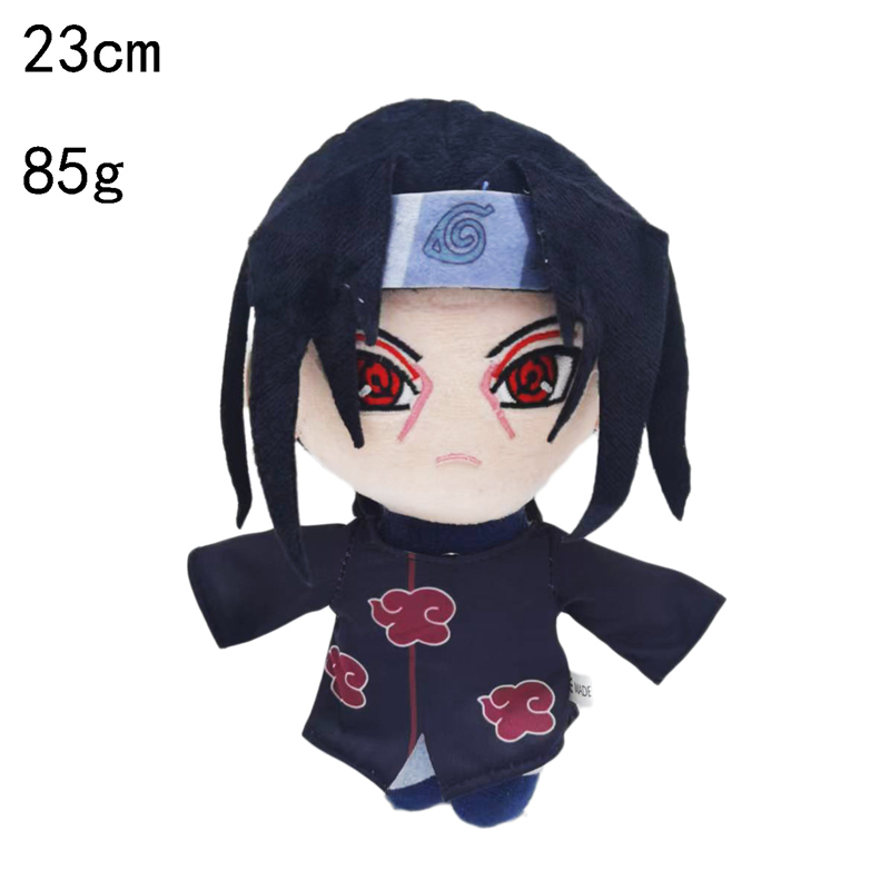 Brinquedo de pelúcia de anime japonês para crianças, Naruto, Kakashi, Uchiha, boneca Itachi, presente clássico, novo