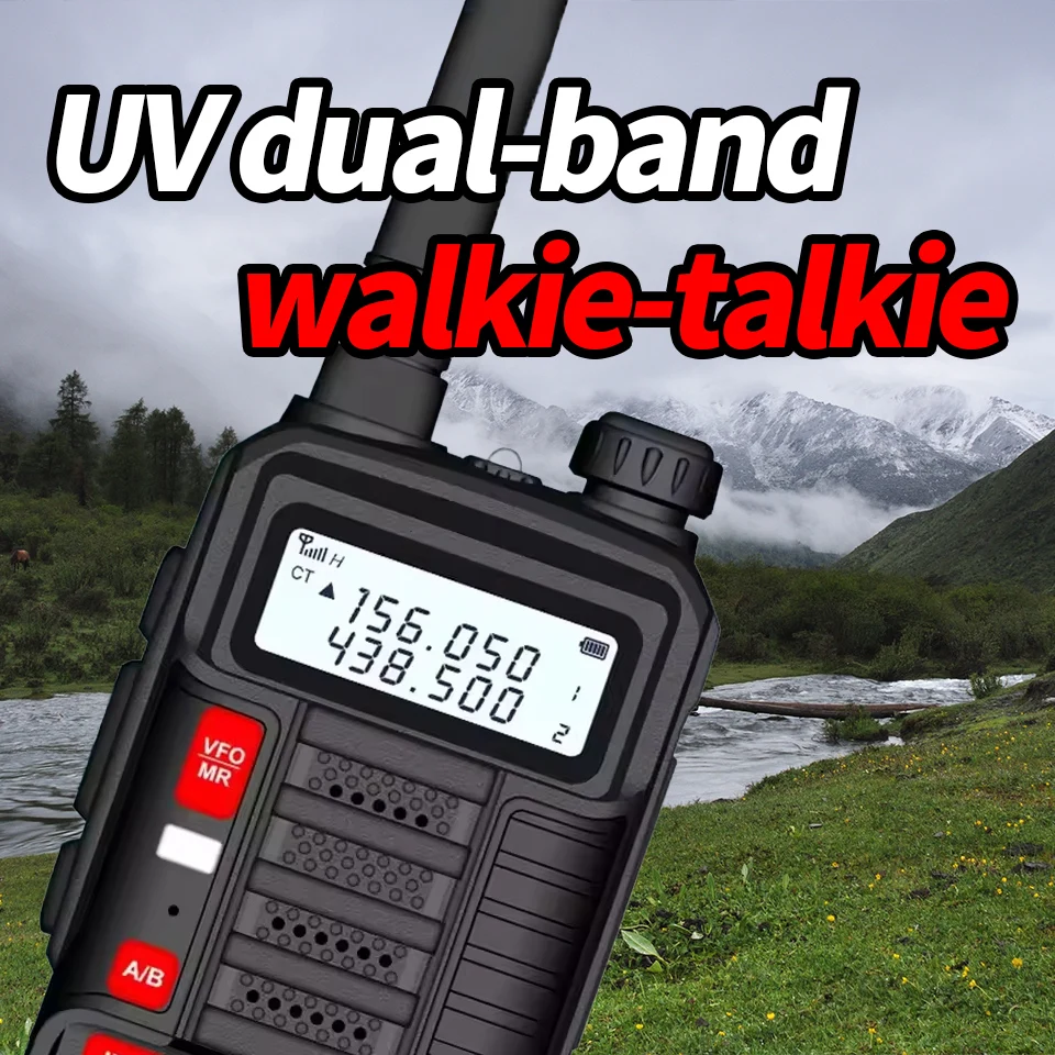 Baofeng UV-10R V2 10W Draagbare High Power Walkie-Talkie Vhf Uhf Dual Band Tweeweg Cb Ham Radio Transceiver Tweeweg Radio 'S