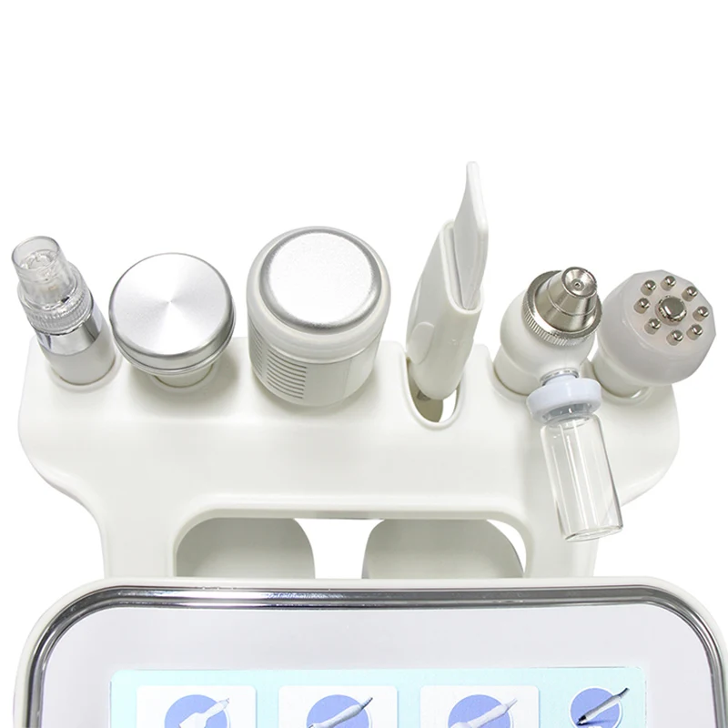 6 Trong 1 H2O2 Thuỷ Cung Dermabrasion RF Nâng Mặt Máy Làm Sạch Sâu Thiết Bị Siêu Vi Điểm Chuyên Nghiệp Mặt Spa Máy