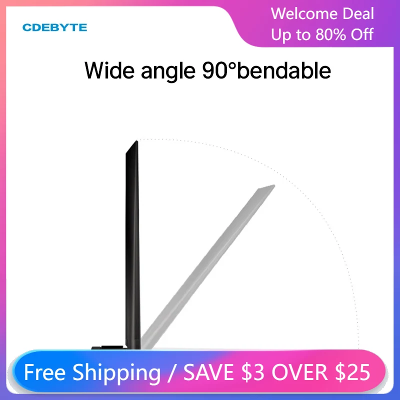 5Pcs TX915-JKD-20 915Mhz Lora Wifi Antenne Omnidirectionele 3.5dBi SMA-J 20W Lange Afstand Rubber Opvouwbare Antenne Voor Communicatie