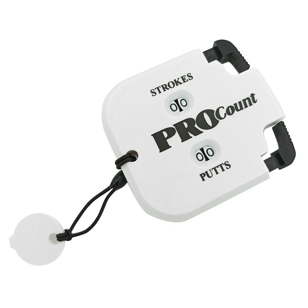 Golf Shot Count Stroke Putter, Putt Counter, Dois Dígitos, Pontuação Keeper com Chaveiro, Golf Training Aids, Acessórios de golfe