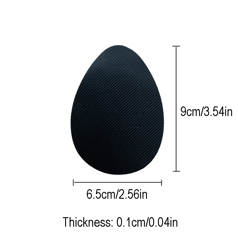 10PCS Anti-Slip Shoe Sole Stickers, Sound-Absorbing Stickers, Wear-Resistant And Customizable, Suitable For High Heels