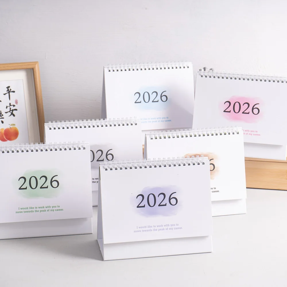 2026 New Desk Calendar Large English Calendar Books Annual To Do List Monthly Daily Planner Time Manegement