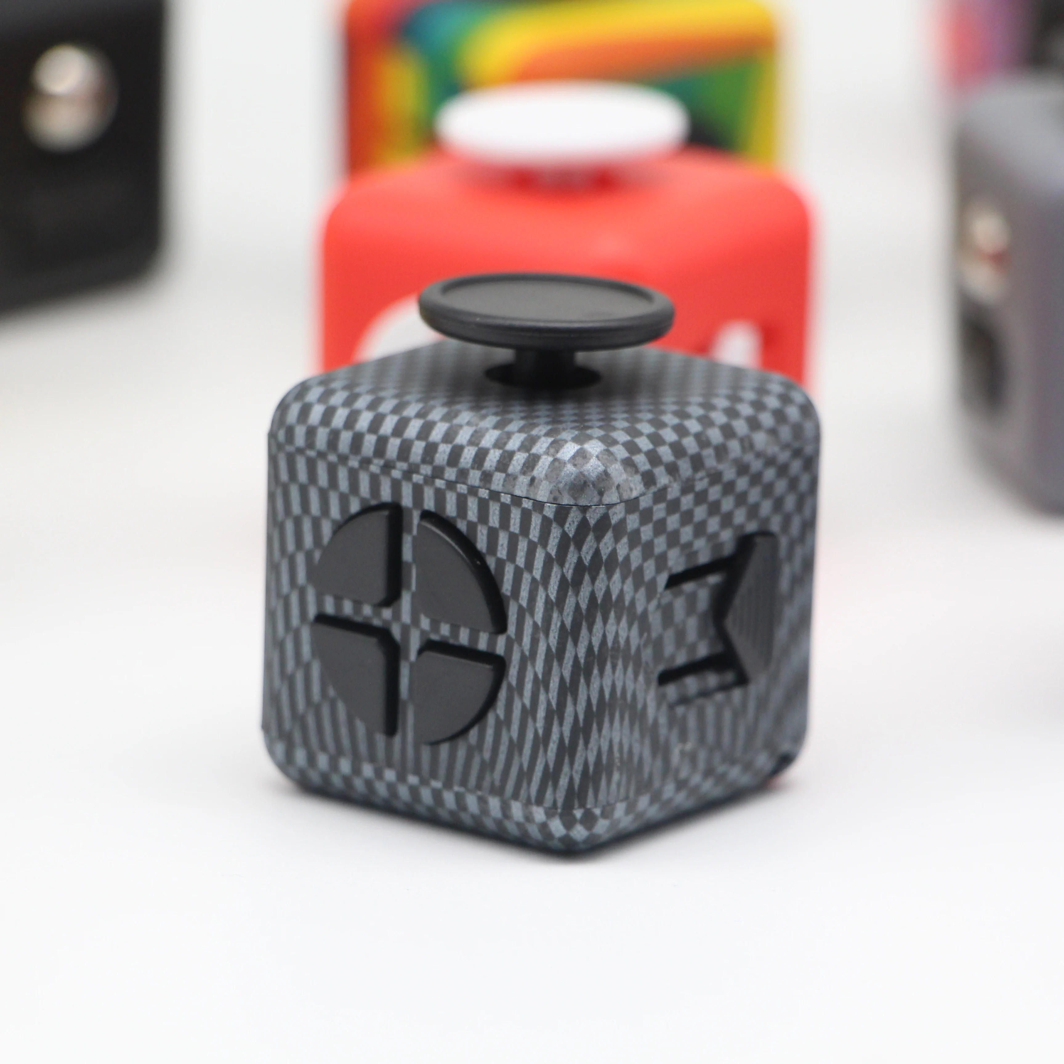 Đồ Chơi Fidget Chống Căng Thẳng Hình Khối Magiques Đẩy Giải Nén Xúc Xắc Cầu Vồng Đầu Ngón Tay Tay Game Antiestress Thư Giãn Đồ Chơi Cho Bé Trai Hình Khối