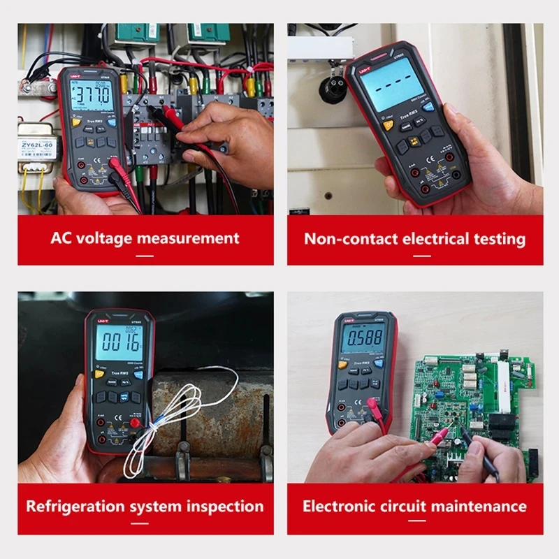 UNI-T Multimeter Professional UT890C UT890D+ UT89X UT89XD UT89XE UT60S UT60BT UT61B+ UT61D+ UT61E Plus Electrical Multi Meter