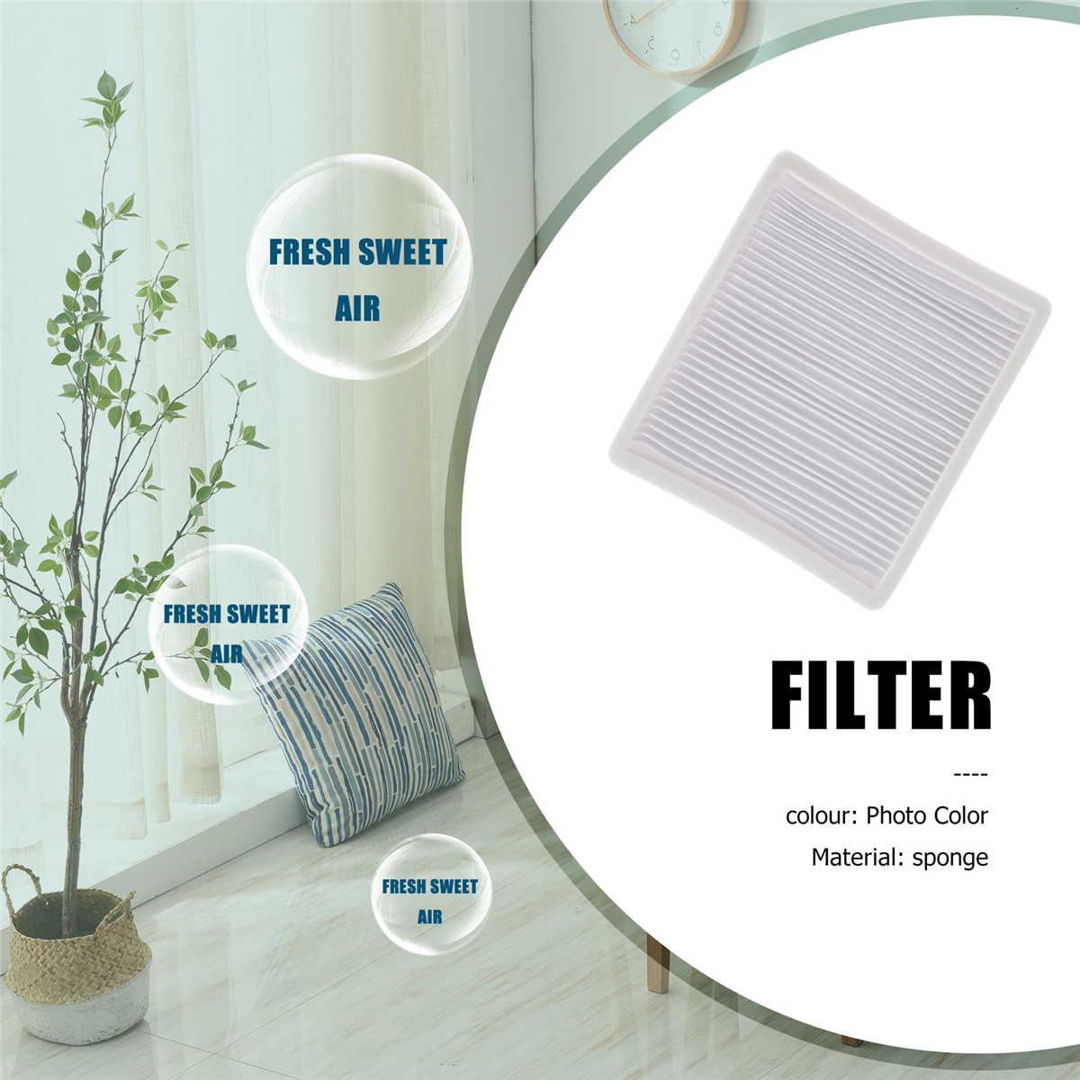 1 Stück Staubfilter H11 HEPA-Filter + 1 Satz blaue Hepa-Filter für SC4300 SC4470 -B710W... Teile für Staubsaugerzubehör