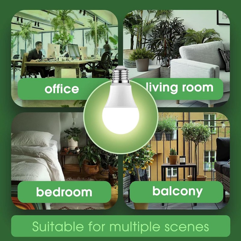 2 pçs espectro completo crescer luz a19 lâmpada 11w e26 crescer luzes para plantas de interior flores estufa indore jardim lâmpada hidropônica