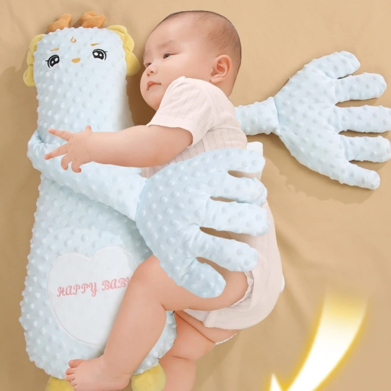 1 SET Cartoon Baby Sleep Appease Pillows Heatable with/without Build In 52 Music or Gentle Patting Action for Crib or Strollers