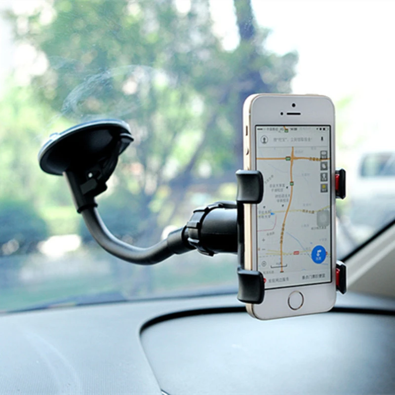 1 Uds 360 °   Soporte giratorio para teléfono de coche, soporte Universal para salpicadero de coche, soportes para teléfono GPS, accesorios para automóvil, soporte para teléfono para coche