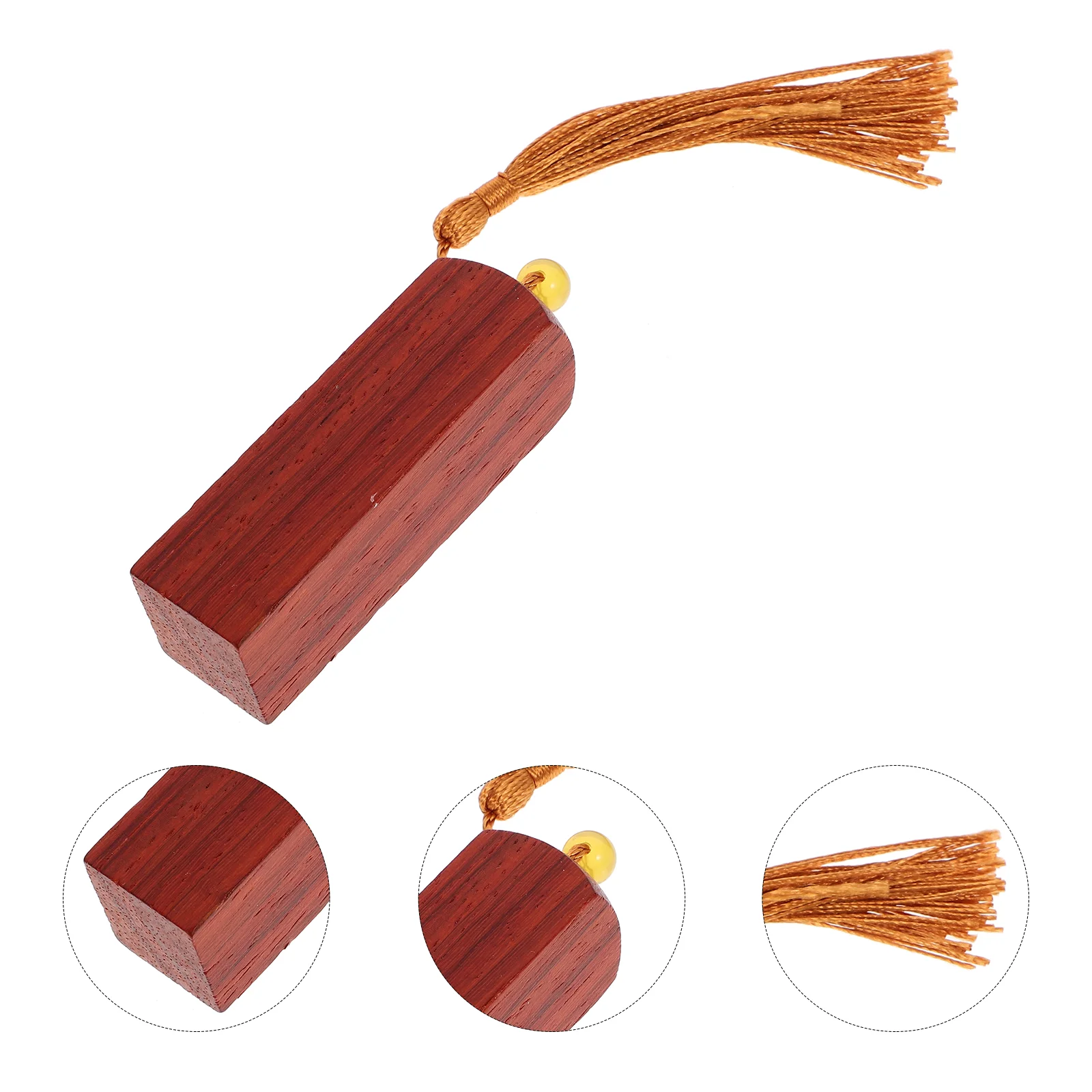 Chinesischer Siegel-Holzstempel, chinesischer Namensstempel, Holzsiegelmaterial für Versorgungszeichen für Siegelnamen
