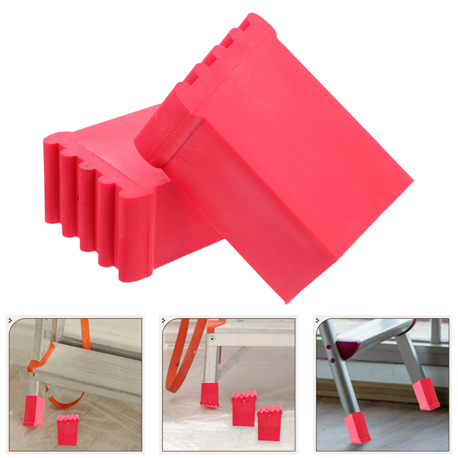 2 pezzi piedini per scaletta accessori piedini antiscivolo cuscinetti antiscivolo in gomma tecnica per estensione