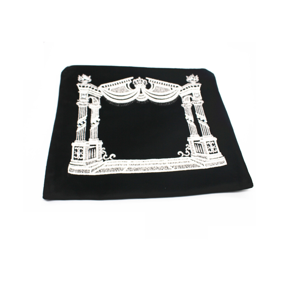 Tefillin Bag Set Velvet For Tatllit Judaica Prayer Shawl Zippered And Embroidered With PVC Protection