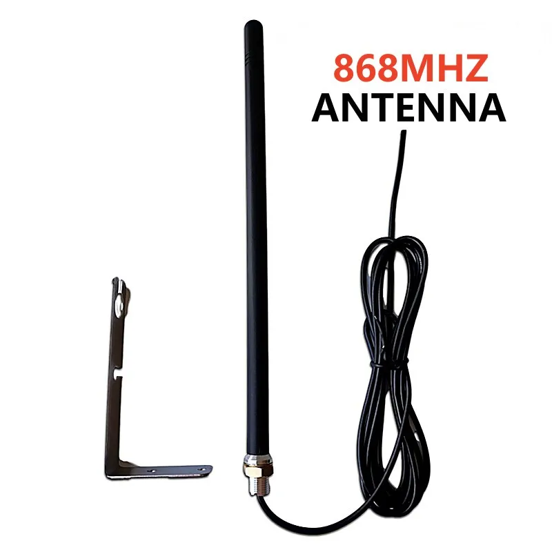 Antena universal para porta de garagem, 868mhz, repetidor de aprimoramento de sinal de rádio, antena externa à prova d'água para abridor de porta de garagem