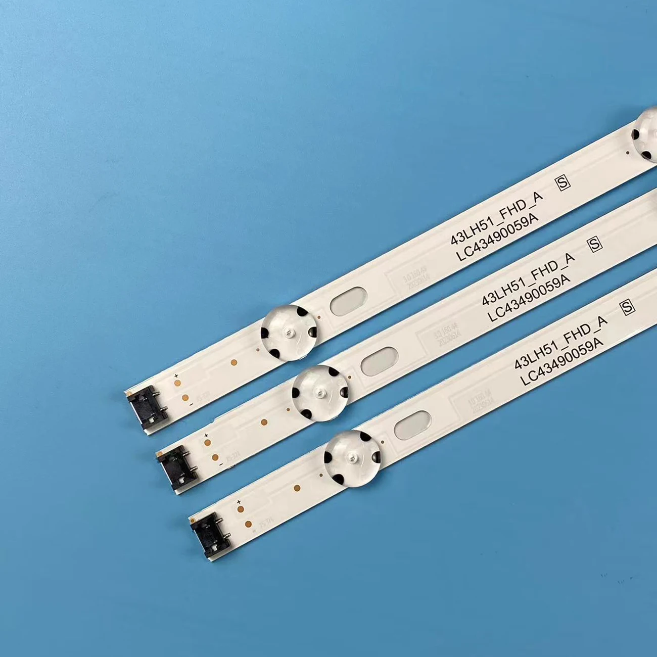 Tira de LED para iluminación trasera para 43UJ6309 43UJ6307 43UJ670V 43UJ6350 43UJ6500 3PCM00785A 43UJ657V 43LJ594V HC430DUN SSC_43LJ61_FHD
