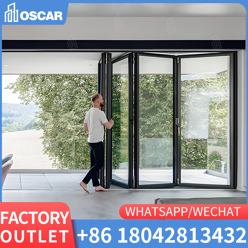 Marco estrecho, marco de Metal de aluminio, puerta de seguridad negra, puerta abatible Interior individual de aluminio, puerta abatible Interior con cerradura