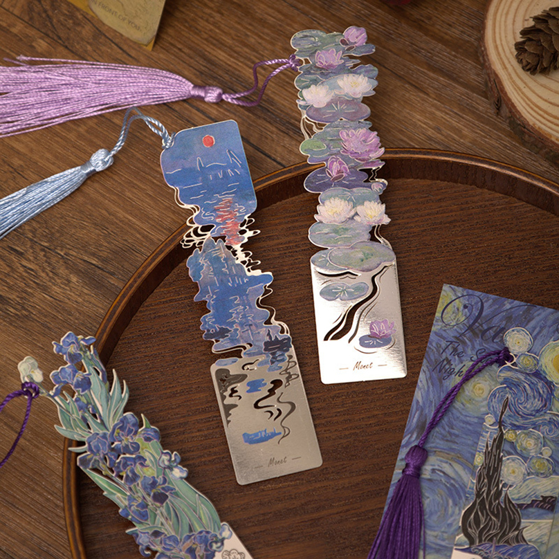 1 Uds. Marcapáginas De Metal Retro, papelería, Separador De Libro, accesorios para libros, Marcapáginas, suministros escolares, marca De página De libro