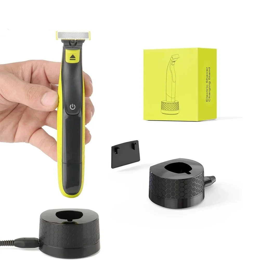 Supporto per caricabatterie con base di ricarica montata a parete per rasoio elettrico ibrido Philips One Blade QP2520 QP2530 QP2620 QP2630