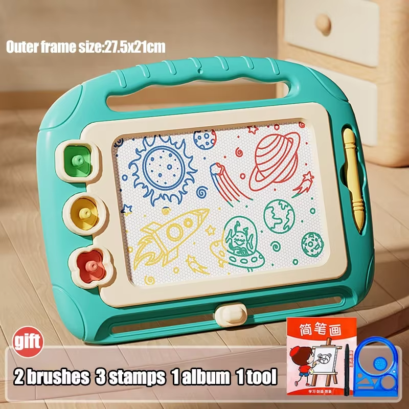 Baby Magnetic Drawing Board Educational Toy for Toddlers Boys and Girls Safe Erasable Doodle Sketch Writing Pad for Kids