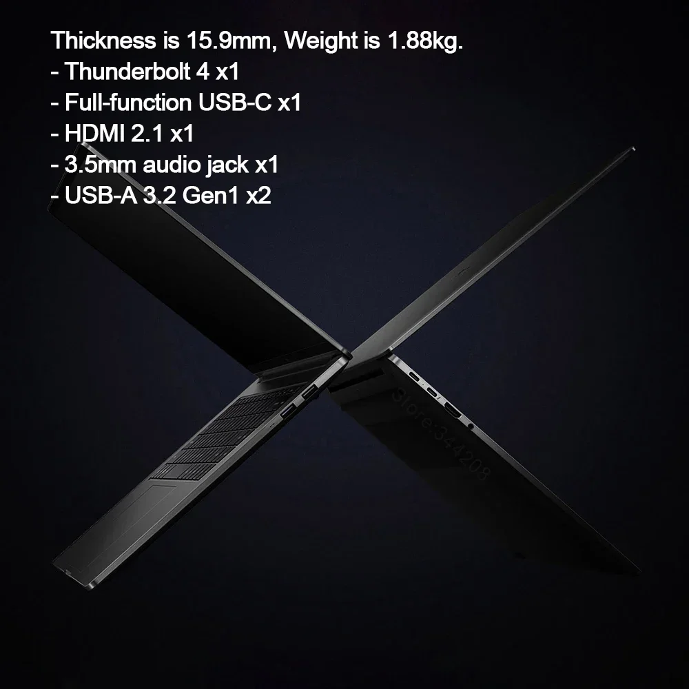 Top! For Redmi Book Pro 16 2024 Laptop Intel Ultra5 125H 7 155H RAM 32GB SSD 1TB 16"Inch 3.1K 165Hz Notebook Ultrabook Comput