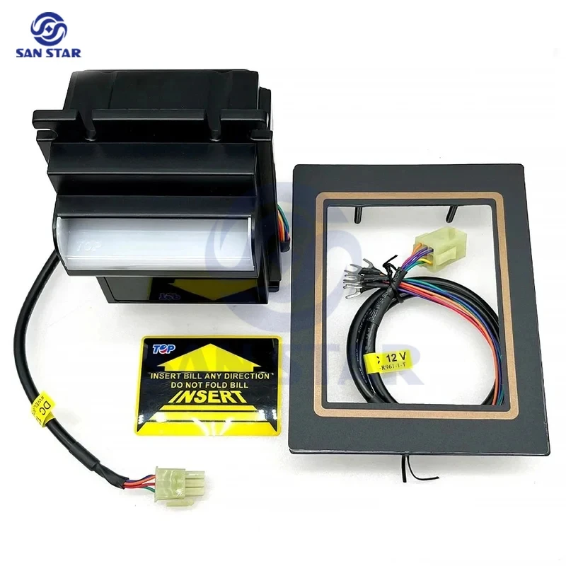 TOP TB74 TB77 Акceptor купюр без ящиков для хранения DC12V Импульсный сигнал Tablero Торговый автомат аркадных игр Рыбалка Запчасти для пинбола