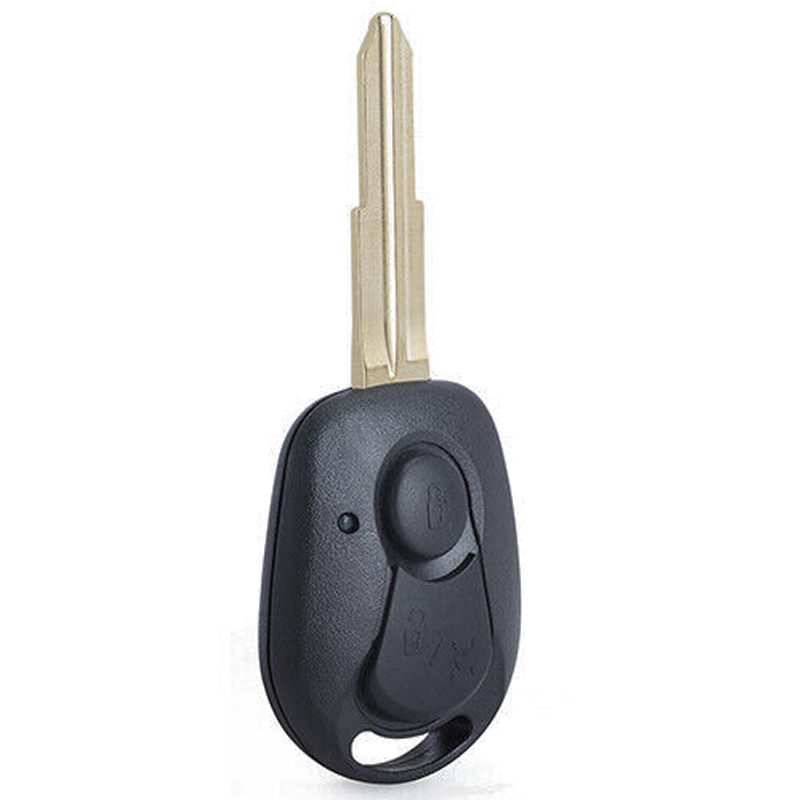 KEYECU 315MHz / 447 / 433.92MHz 4D60 チップ交換 2 ボタンリモート車のキーフォブ双竜 Actyon Kyron Rexton 用