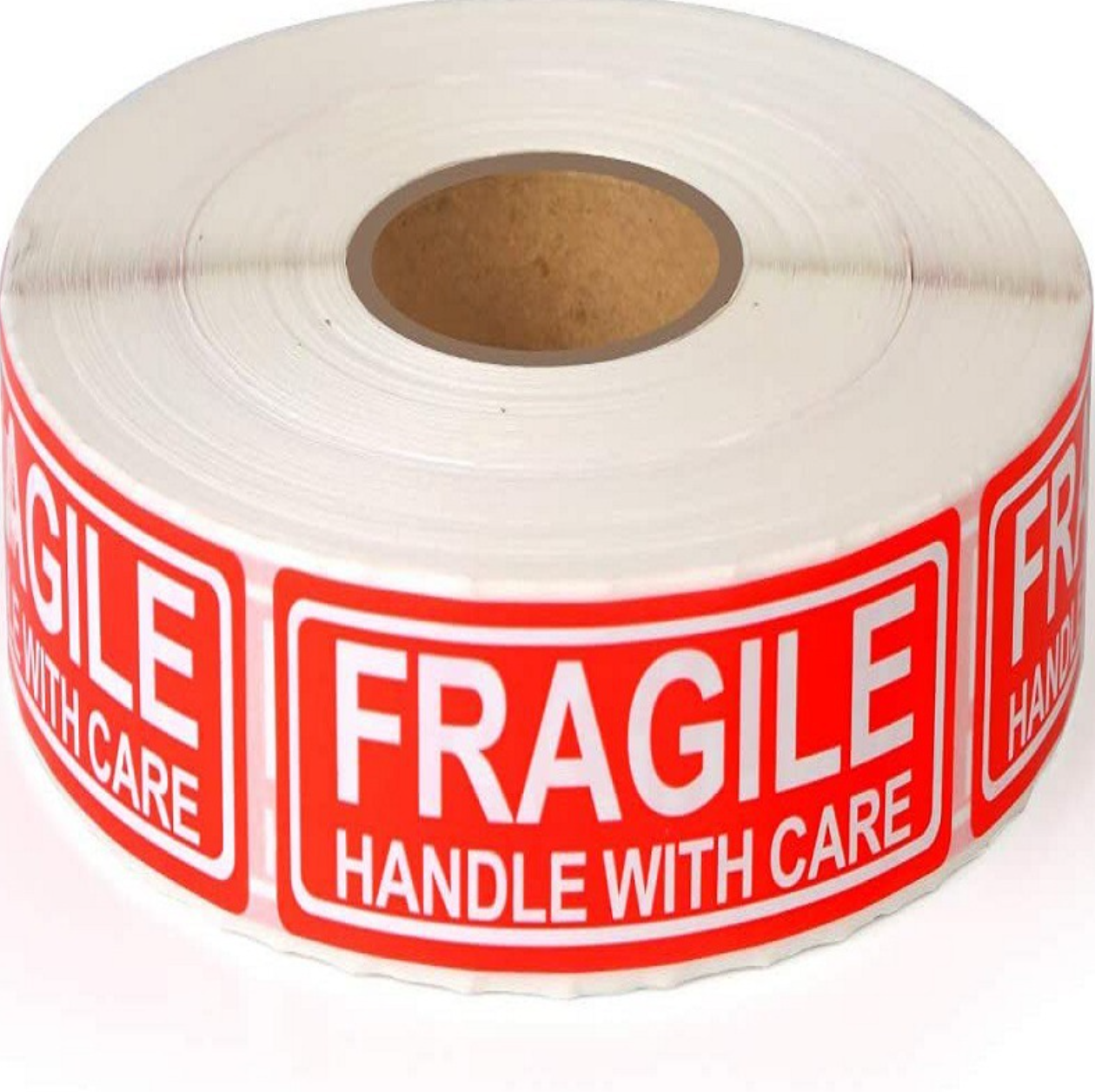 120 Stück/Rolle zerbrechliche Etikettenaufkleber „Handle With Care“-Warnschilder. Sorgfältige Versandetiketten
