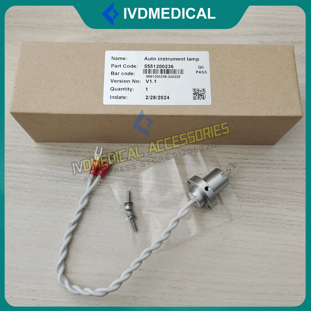 Original Urit 8210 12V20W Halogen Lamp Urit 8230 8240 8260 8460 12V 20W Urit Biochemical Analyzer Lamp 8021A 8030 8400