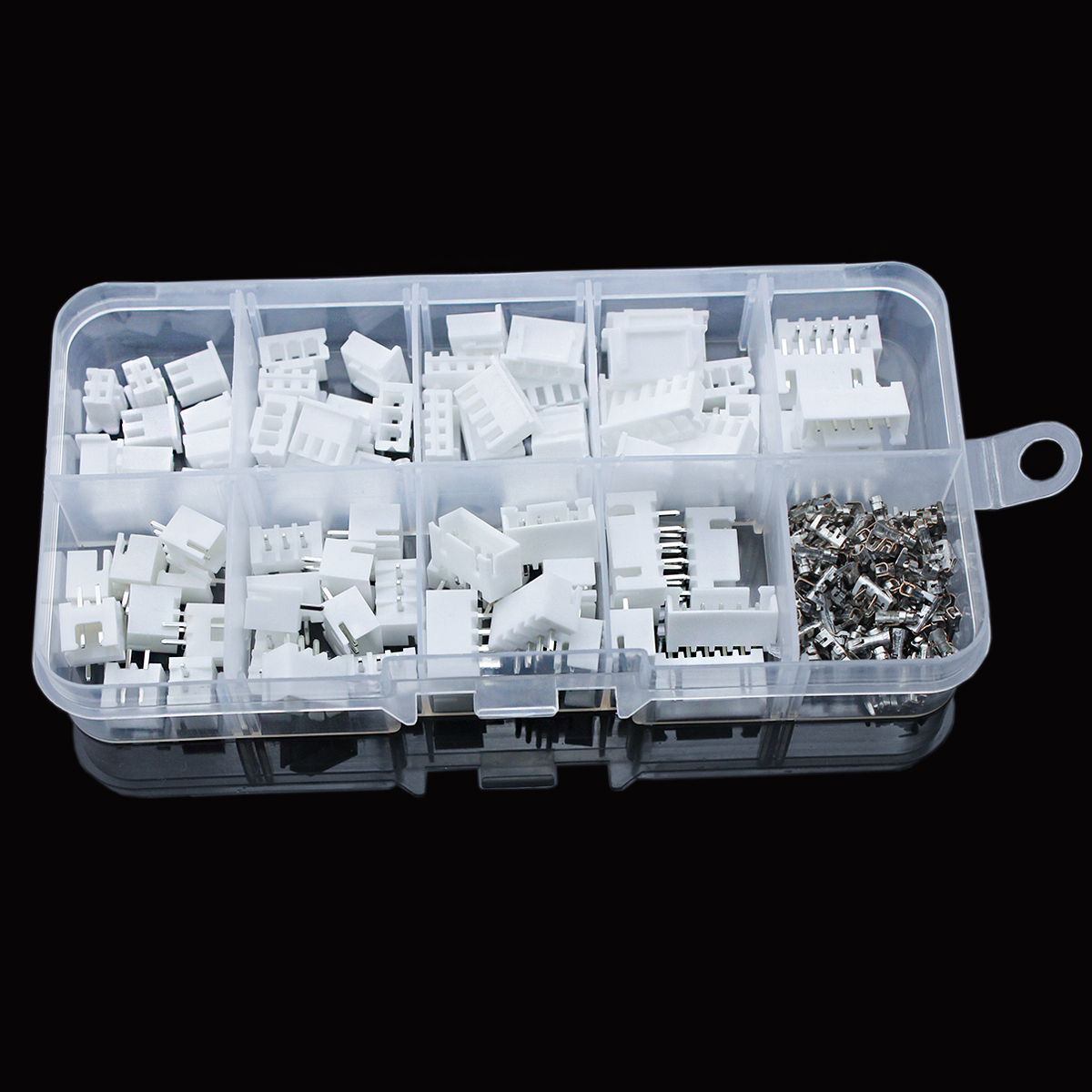 230 PCS 2/3/4/5p 2.54mm Male and Female Pin Terminal Kit Housing Pin Header JST XH-2.54 4Value Connectors Adaptor