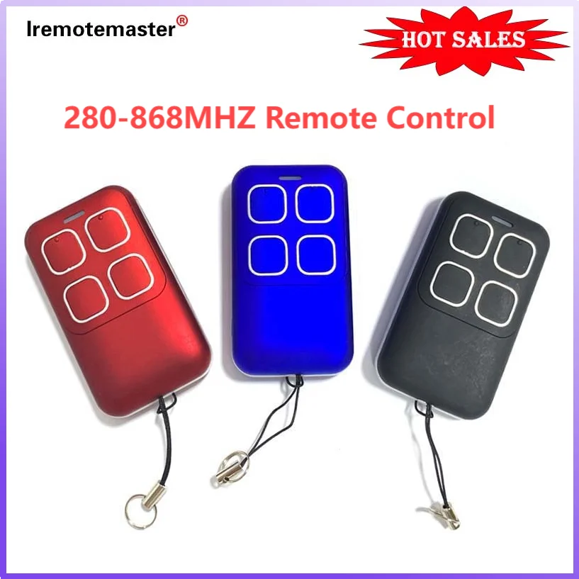 Cho 287 - 868 MHz Cố Định & Cán Mã Cổng Điều Khiển Nhiều Tần Số Nhà Để Xe Cửa Điều Khiển Từ Xa Duplicator 433.92MHz 868.3MHz
