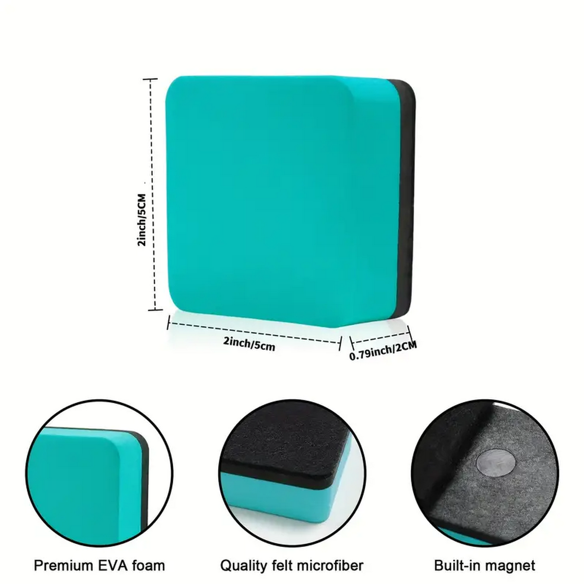 Mini gommes à sec magnétiques pour tableau blanc, nettoyeur de tableau noir, essuie-glace pour fournitures d'enseignants
