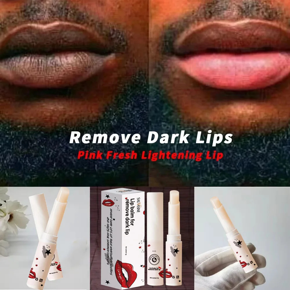 Labios Rosa fresco aclarante crema blanqueadora tratamiento eliminar humo oscuro labios bálsamo labial blanqueamiento hidratante esencia nutritiva