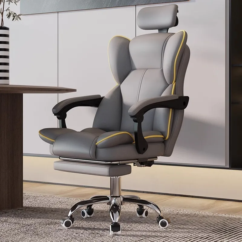 Omgd cadeira de computador cadeira de escritório ergonomia esports cadeira confortável sedentário chefe cadeira giratória volta cadeira de mesa de estudo