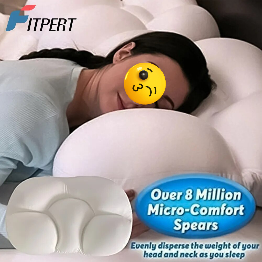 Wszechstronna poduszka do spania Egg Sleeper Memory Foam Miękka ortopedyczna poduszka pod kark Pain Release 3D Neck Micro Airball Pillow Deep Sleep
